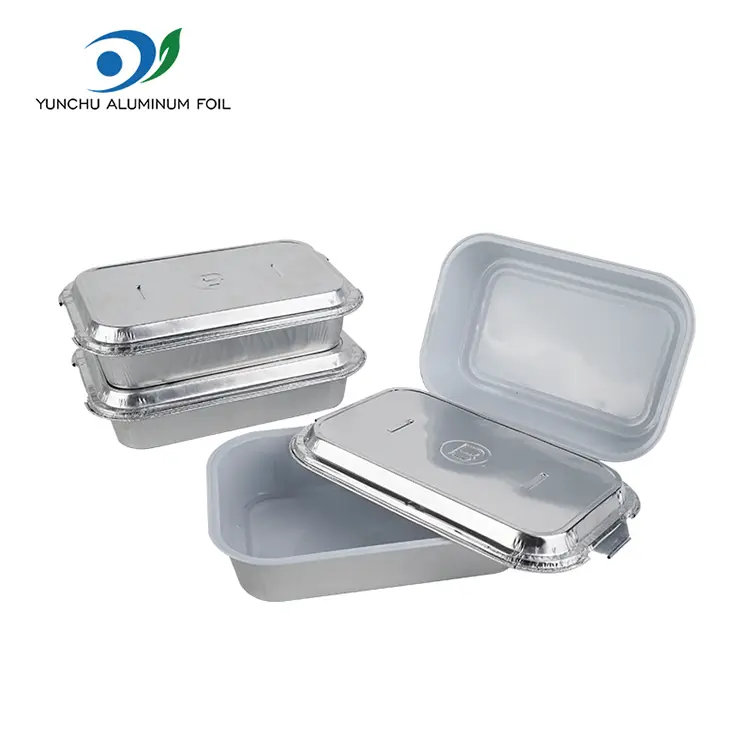 Rynkefri catering flyselskab aluminiumsfolie containere Rynkefri catering flyselskab aluminiumsfolie containere