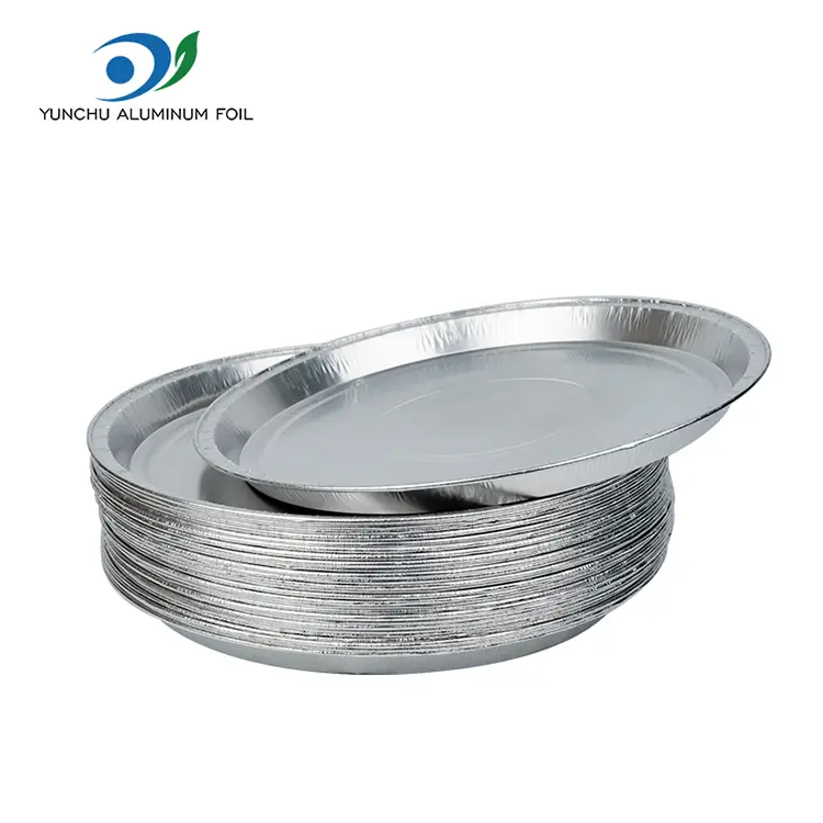10-12 tommer pizza pan sølv aluminiumsfoliebeholdere