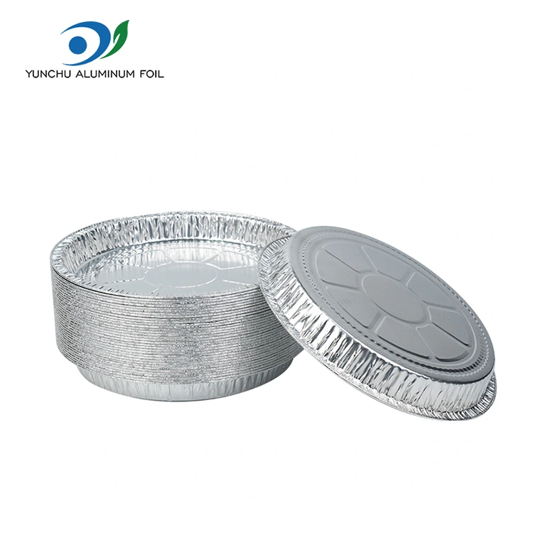 7-9 tommer pizza pan sølv aluminiumsfoliebeholdere