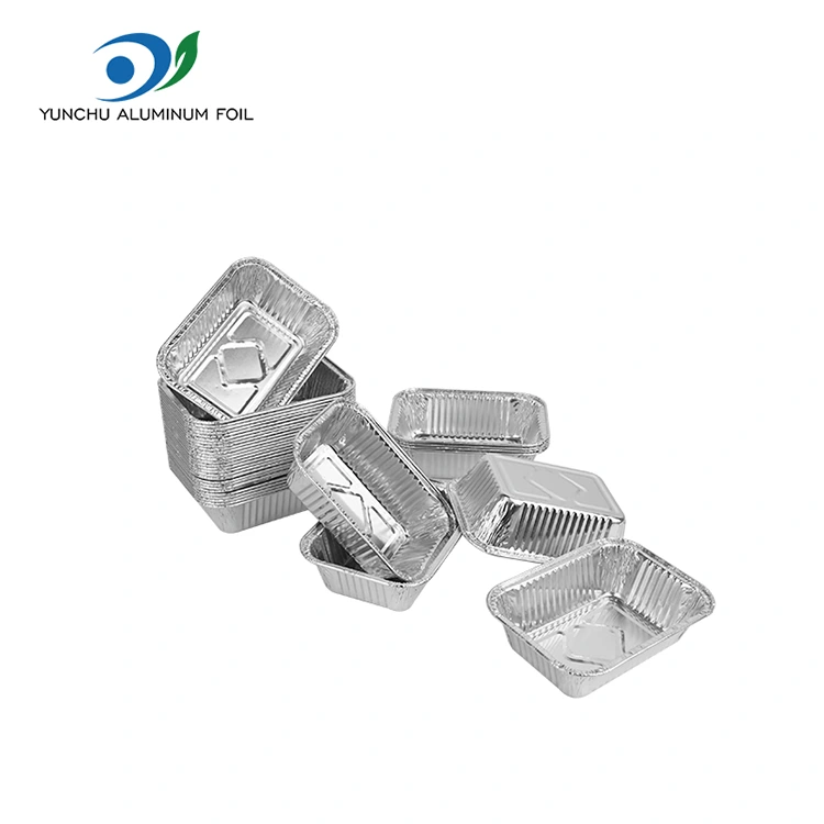 Air Fryer Baking sølv aluminiumsfoliebeholdere