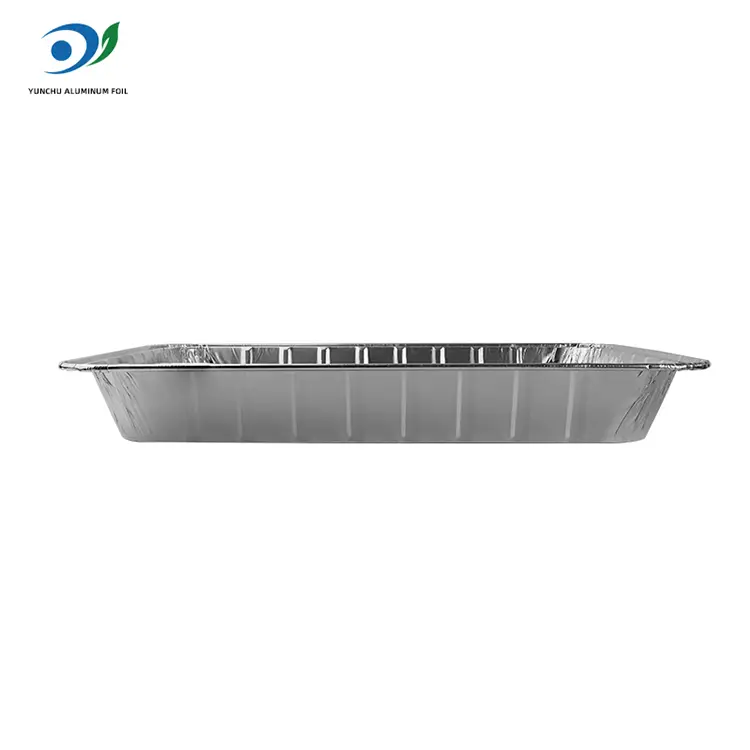 Take-out bagepakker med stor kapacitet bageplade sølv aluminiumsfoliebeholdere