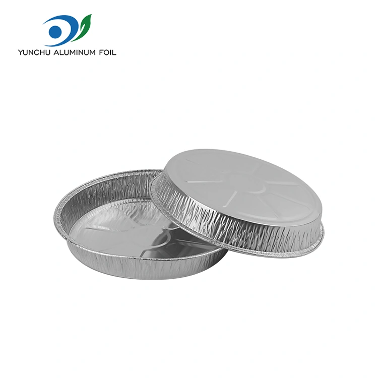 7 tommer rynket pizza pan sølv aluminiumsfoliebeholdere