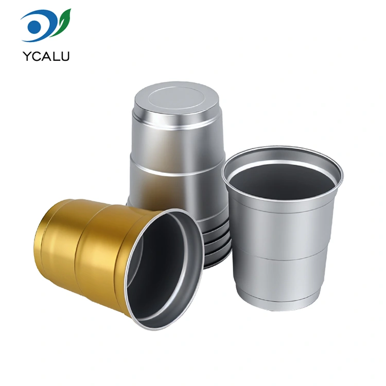 9 oz engangs aluminium kold drik aluminium drikke kop