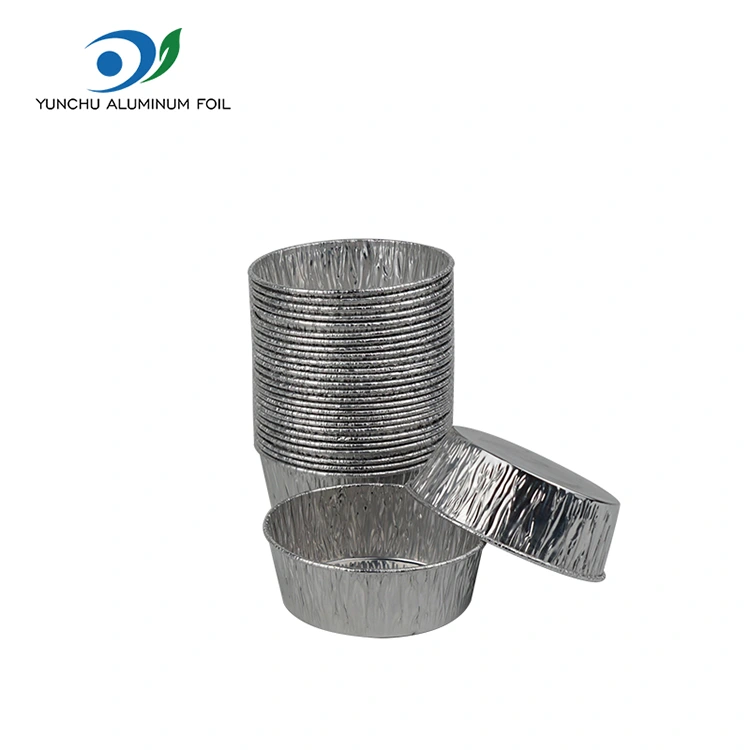 Cake Baking Cup Silver Aluminium Folie Food Container