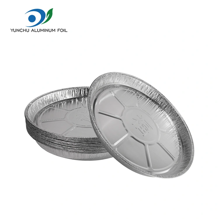 Engang med luftfritiver ovn sølv aluminium folie madbeholder
