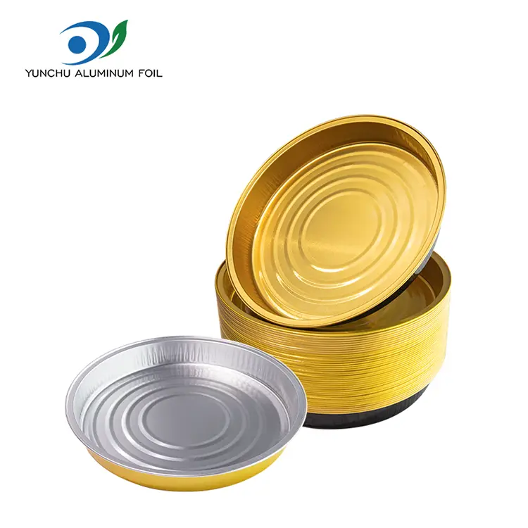 Engangsbagrunder aluminiumsfoliebeholdere