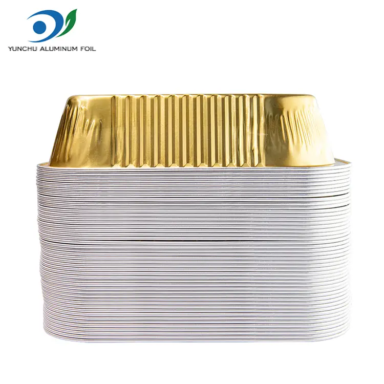 Engang med tykkere fødevarekvalitet aluminiumsfoliebeholdere