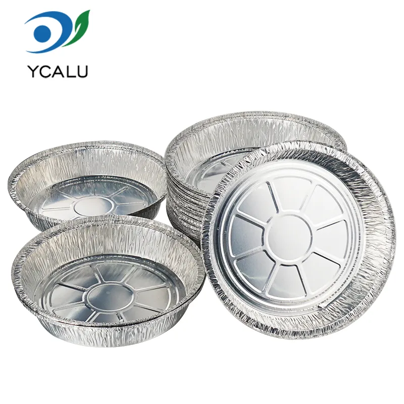 Air Fryer Food Sølv aluminiumsfoliebeholdere Air Fryer Food Sølv aluminiumsfoliebeholdere