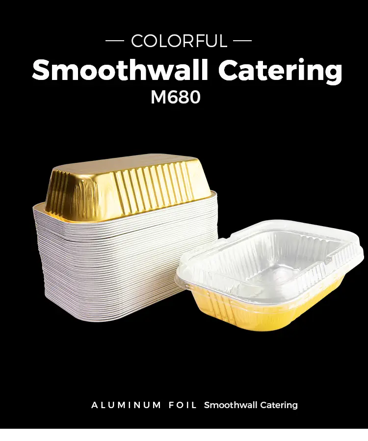 Disposable Thickened Food Grade Aluminum Foil Containers