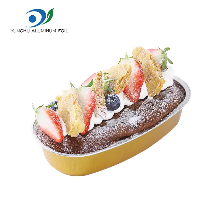 Oval Color Smoothwall aluminiumsfoliebeholdere