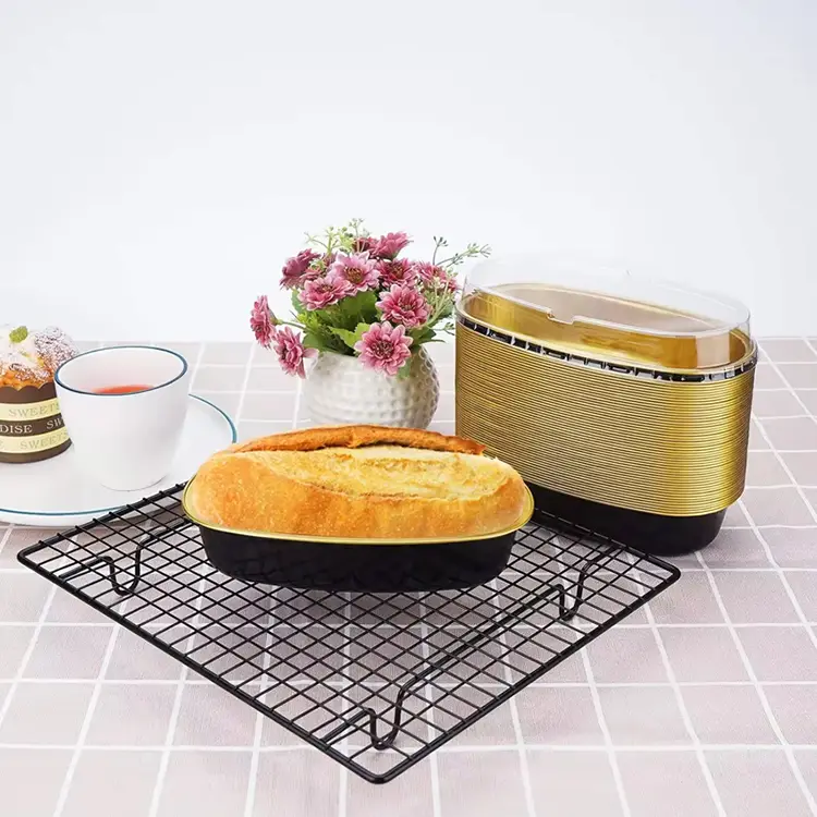 Oval Color Smoothwall aluminiumsfoliebeholdere