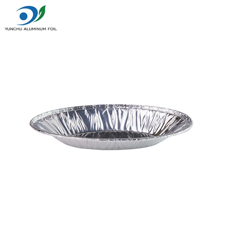 Oval æg sølv aluminiumsfolie containere