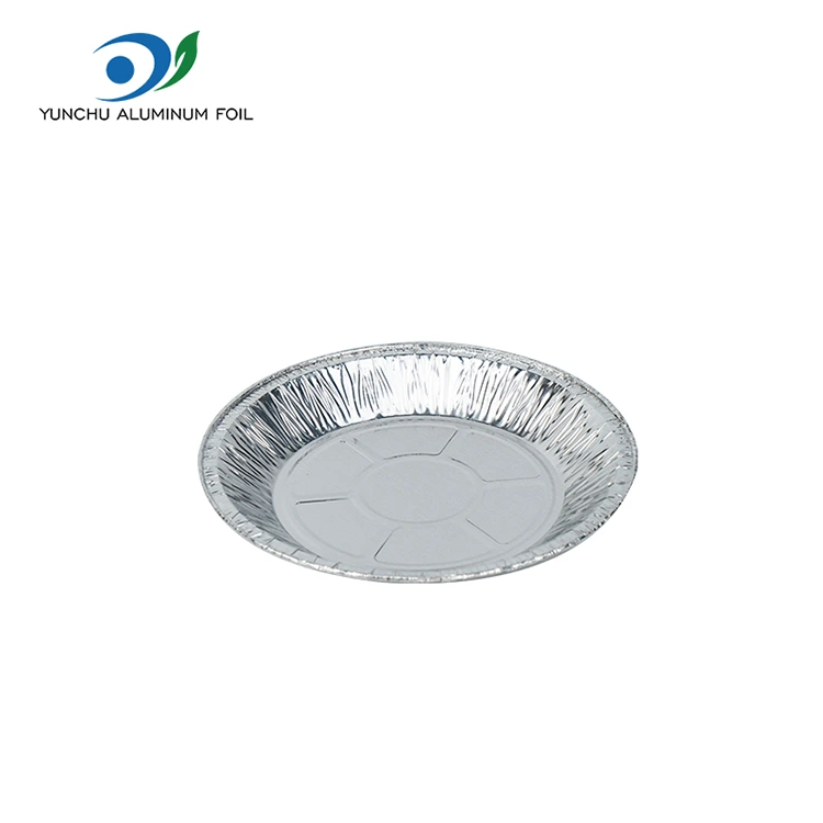 Rund Air Fryer bagning af sølv aluminiumsfolie madbeholder