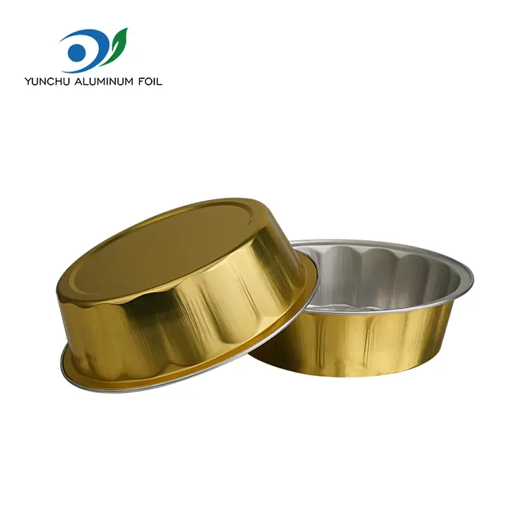 Resistent Baking Smoothwall aluminiumsfoliebeholdere