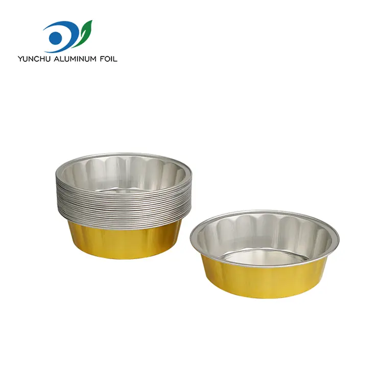 Resistent Baking Smoothwall aluminiumsfoliebeholdere